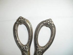 Victorian TIFFANY GRAPE SHEARS Olympian Sterling Ornate Detailed RARE