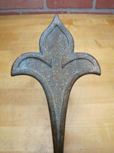 Load image into Gallery viewer, Antique Bronze Decorative Arts Ornate Finial Hardware Element Patina Figural
