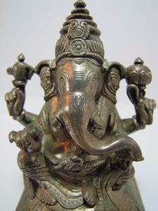 Ganesha Statue Intellect Wisdom Arts & Sciences Remover of Obstacles Ornate