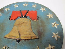 Load image into Gallery viewer, Vtg Cast Iron Plaque bicentennial 1776-1976 Alvin Wormuth embossed Liberty Bell
