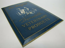 Load image into Gallery viewer, DR NAYLOR VETERINARY PRODUCTS Old Advertising Sign Tin Bevel Edge SHANK Co NY
