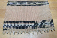 Load image into Gallery viewer, Old Southwestern Whirling Log Thunderbird Chimayo Souvenir Sample Blanket Rug
