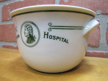 Load image into Gallery viewer, JEFFERSON HOSPITAL Old Dish Bowl CARR CHINA Co Grafton W VA D-41 Side Handles
