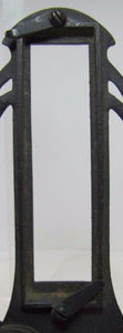 HELMS INSURANCE READING Pa Antique Advertising Frame Cast Iron 1900s toc