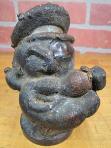 POPEYE The SAILOR Orig Old Industrial Metal Toy Making Mold Rare HTF Pipe Hat