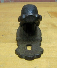 Load image into Gallery viewer, Antique Cast Iron Duck with Glass Eyes Paperclip Paperweight Decorative Desk Art
