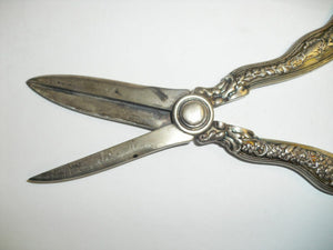 Victorian TIFFANY GRAPE SHEARS Olympian Sterling Ornate Detailed RARE
