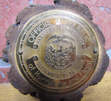 Load image into Gallery viewer, 1938 OFFICIAL RELIEF RELIC of HURRICANE and FLOOD Hartford Connectict Sept 21-24
