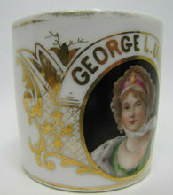 Load image into Gallery viewer, GEORGE UKERS Antique Porcelain Shaving Mug Occupational E J MOONEY T&amp;V FRANCE
