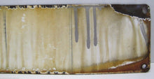 Load image into Gallery viewer, FIRE HOSE Original Old Porcelain Sign READY MADE Co NY Industrial Building Shop
