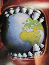 Load image into Gallery viewer, NUCLEAR DISARMAMENT BEFORE IT&#39;S TOO LATE. 1980s RAFAL OLBINSKI Art Poster
