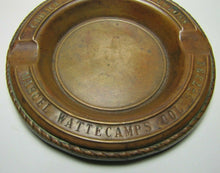 Load image into Gallery viewer, CHOICE MEATS AND PROVISIONS MARCEL WATTECAMPS Antique Ad Cigar Ashtray Tray
