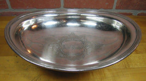 PENN STROUD Hotel Antique Advertising Compote Stroudsburg Pa Wilkens Silver Pl