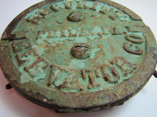 Load image into Gallery viewer, Old Security Elevator Co Phila Pa Cast Iron Plaque Sign Embossed Advertising
