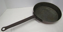 Load image into Gallery viewer, LECLERC NY MAKER Antique Copper Pan Large Heavy New York Wrought Iron Handle
