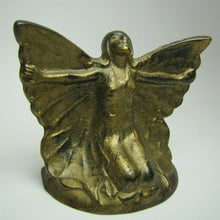 Load image into Gallery viewer, HAMPTON HARDWARE Co FAIRY PIXIE NYMPH 1930s Art Deco Bookend Decorative Statue
