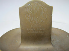Load image into Gallery viewer, 1930s BOSTON PAPER TRADE Association 50yr Anniversary Ashtray Tray BERNARD NY
