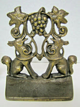 Load image into Gallery viewer, 1930 Creation Co Foxes Grapes Aesop&#39;s Fable Borzoi Wolfhounds Art Bookends
