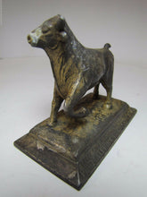 Load image into Gallery viewer, AJAX METAL Co Old Advertising Paperweight PHILADELPHIA BIRMINGHAM Bull Babbitt
