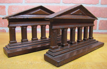 Load image into Gallery viewer, CJO JUDD Antique Cast Iron Colliseum Bookends Decorative Art Statue Doorstop
