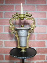 Load image into Gallery viewer, Antique Double Dragons Serpents Monsters Cast Iron Ashtray Old Colony Iron Works
