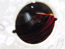 Load image into Gallery viewer, Old Nautical Ships Lantern Lamp Thick Red Lense Galvanized Steel Boat Lite Perko
