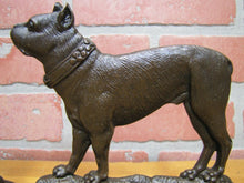 Load image into Gallery viewer, B&amp;H BRADLEY HUBBARD BULLDOG Boston Terrier Dog Antique Bookends Art Statues
