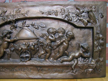 Load image into Gallery viewer, MURPHY VARNISHES 19c Victorian Advertising Plaque Sign Exquisite Cherubs Ornate
