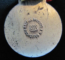 Load image into Gallery viewer, 1936 AMERICAN BAR ASSOCIATION JUSTITIA Medallion BOSTON Ribbon BASTIAN BROS NY
