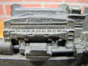 Old HALLDEN MACHINE Co THOMASTON CT Industrial Machinery Newspaper Press Paperwt