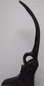 Antique Cast Iron Rex Industrial Rivet Punch Tool early 1900s patent hand tool