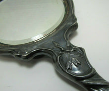 Load image into Gallery viewer, Art Nouveau Cupid Bow Arrows Bevel Edge Mirror High Relief Ornate Fine Detailing
