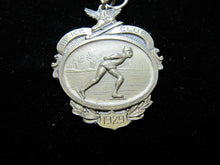 Load image into Gallery viewer, 1929 THE ICE CLUB Skating Medallion 3/4 Mile Ornate Sports Award DIEGES &amp; CLUST
