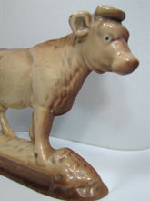 Load image into Gallery viewer, Old Cast Iron Enamel Cow Cattle Farm Butcher Shop Advertising Doorstop Artwork Exquisite Statue
