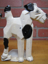 Load image into Gallery viewer, SPENCER FOUNDRY Art Deco Stylized Decorative Arts Dog Bookends Geometric Cubist
