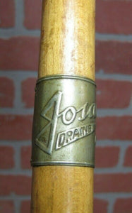JOSAM DRAINS 1923 ATLANTIC CITY N A of M P Cane Walking Stick Advertising Promo