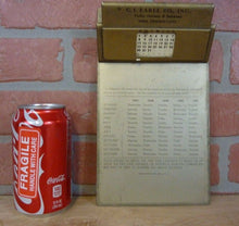 Load image into Gallery viewer, TROLLEY CATCHERS &amp; RETRIEVERS YORK Pa C I EARLL Co Advertising Sign Clipboard
