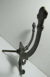 Cast Iron Figural Head Hook Hanger figural architectural hardware lion monster