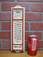 Load image into Gallery viewer, Old SCHWELLE&#39;S TAVERN BUFFALO NY Ad Thermometer Sign Famous For Fine Food
