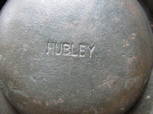 Antique Cast Iron Hubley Boy with Sack Decorative Art Ashtray Match Holder Tray