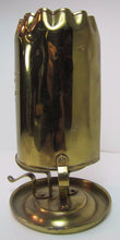 Load image into Gallery viewer, PROF LANCERFELD&#39;S STERILIZED MILK &amp; BABY FOOD WARMER pat 1897 Antique Ad Brass
