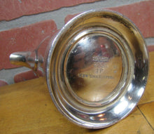 Load image into Gallery viewer, Antique NEW YORK HOSPITAL NYH Creamer Silver Soldered Reed&amp;Barton Restaurantware
