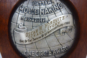 1960 Movie Making Award Robert Flaherty Medal Oscar Horovitz Israeli Story