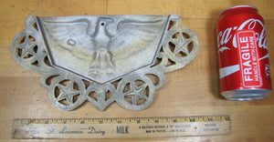 Old EAGLE with STARS Decorative Art US Post Office Metal Architectural Hardware