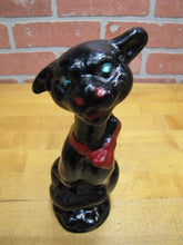 Load image into Gallery viewer, KRAZY KAT Cast Iron Cat Bowtie Figural Doorstop Decorative Arts Statue Kitty

