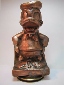 DONALD DUCK WALT DISNEY Prod Original Toy Mold Rare Metal Full Figural PPP