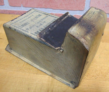 Load image into Gallery viewer, HIGHEST PRICES PAID DEAD ANIMALS L LAMPARTER Old Ad Match Safe Holder Sign

