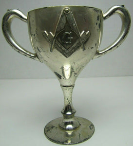 1912 F&AM ORIENTAL LODGE No 289 PHILA PA Antique Masonic Mason Double Handle Cup