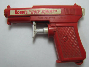 ROBIN'S HOLY SQUIRT  Water Gun Park Plastics Batman Robin Toy Watergun