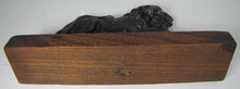Load image into Gallery viewer, Antique Lion Decorative Art Cast Metal Wooden Base Doorstop Statue d1835
